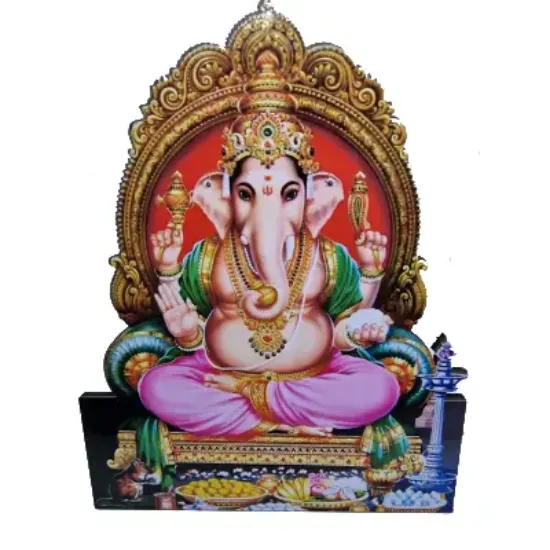 Picture of Cut Out-Mixed God 6 Inch – Ganapathy