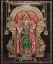 Picture of Madurai Meenakshi Tanjore Painting: South Indian Goddess Art, Gold Foil