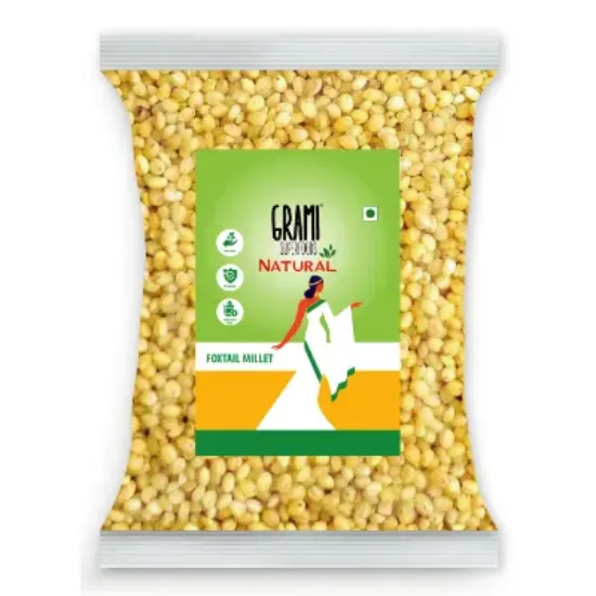 Picture of Grami Foxtail Millet (Kaon/ Kangni/ Kakum/ Navani/ Korralu/ Thinai) – 1Kg