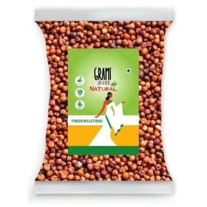 Picture of Grami Natural Finger Millet (Ragi | Kelvaragu | Nachni | Ragulu) – 500g