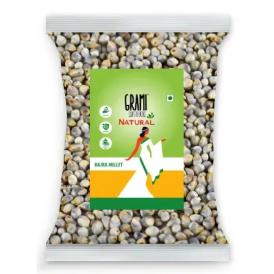 Picture of Grami Natural Pearl Millet (Bajra/ Bajri/Sajjalu/Kambu) – Chemical Free – 500g